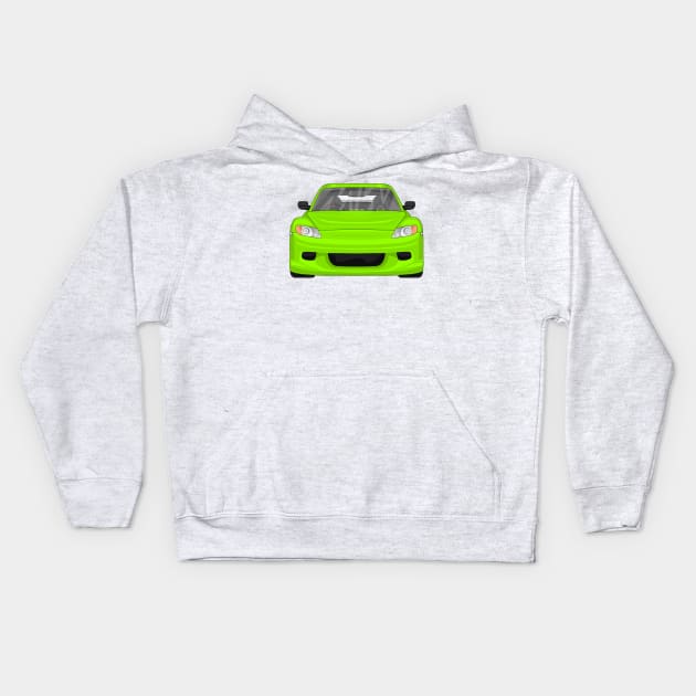 RX8 LIME Kids Hoodie by VENZ0LIC